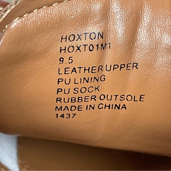 Steve Madden Hoxton Wingtip Oxford Derby Shoes Men\'s Lace-Up Cognac Size US9.5 main image 10